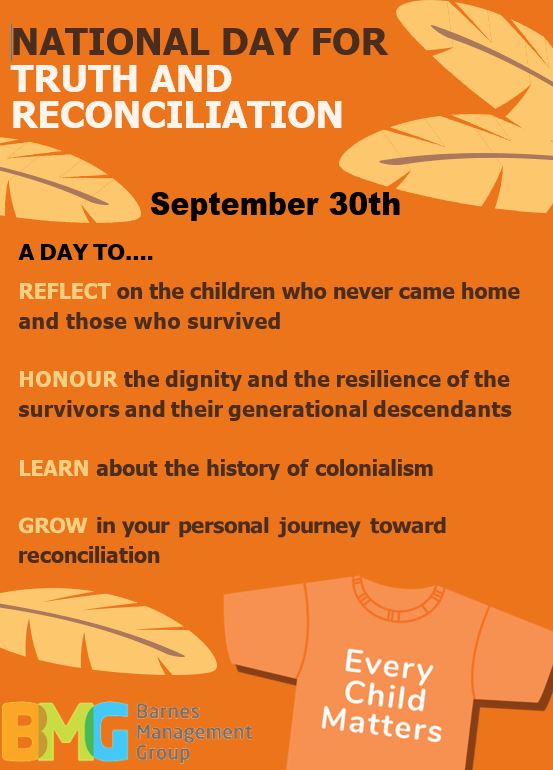 September 30th is National Day for Truth and Reconcilliation